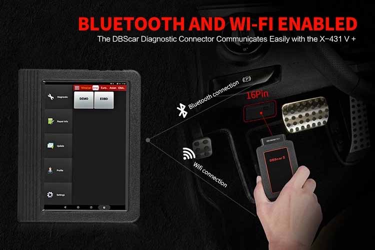 Lancer les outils du scanner Bluetooth X431 V +