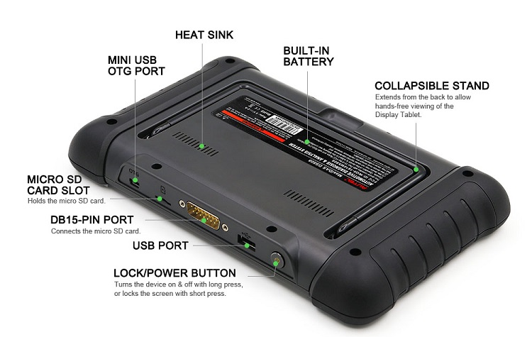 Scanner de programmeur ECU Autel MAXIDAS DS808