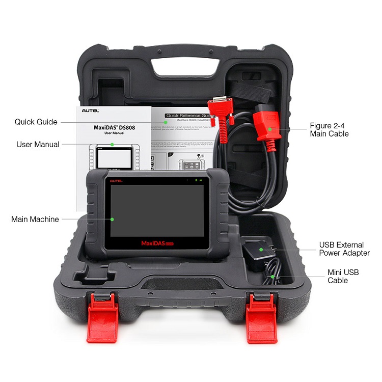 Scanner de programmeur ECU Autel MAXIDAS DS808