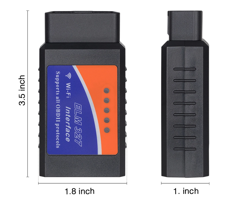 Testeur OBD2 sans fil ELM327 WIFI V1.5