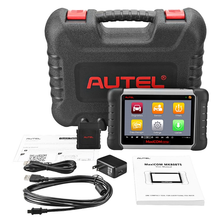 Ensemble complet d'outils de diagnostic du système Autel MK808TS