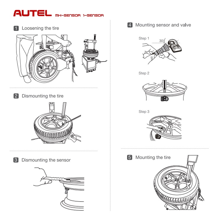 Autel MX capteur 1 capteur